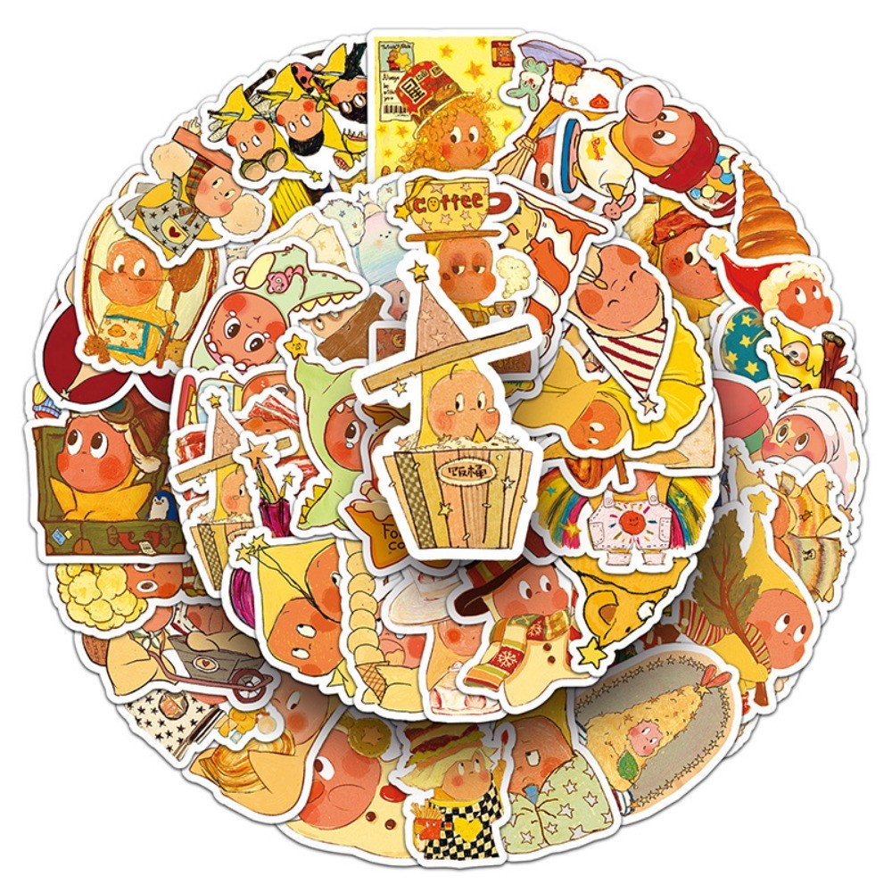 TwinkleTwinkle Star Character Stickers (50 ชิ้น) - สติ๊กเกอร์กล่องตาบอดอินเทรนด์น่ารักสําหรับคู่มือตกแต่ง & กล่องเก็บของ DIY - รูปที่ 6