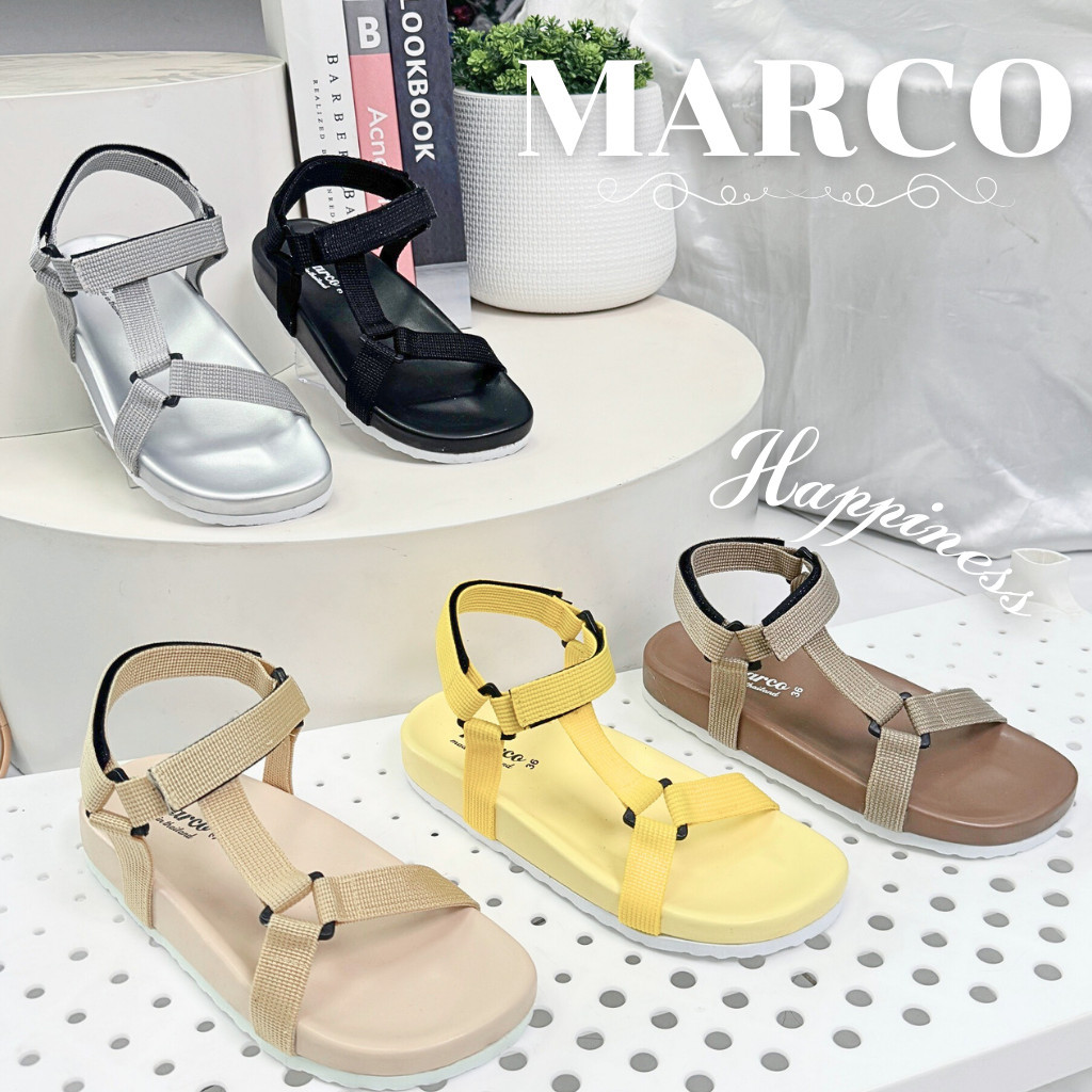 รองเท้าแตะรัดข้อ แบรนด์ MARCO รุ่น G1006 สุดเท่ รัดข้อเท้าปรับได้ - รูปที่ 2