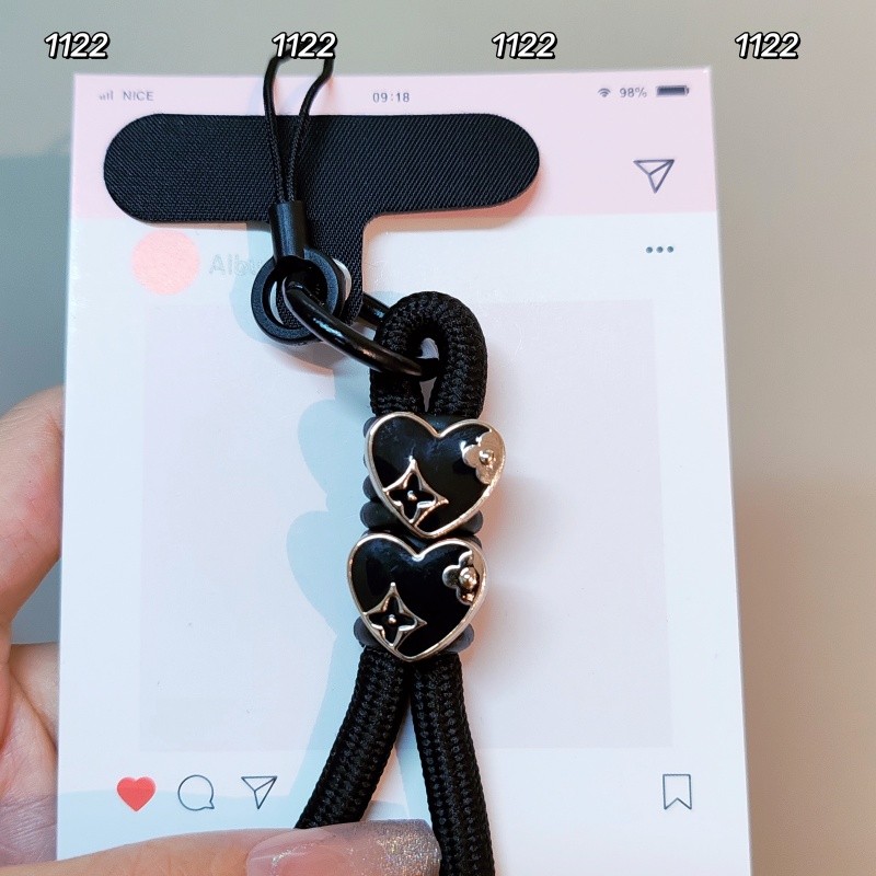 อิน อารมณ์ข้อมือเชือกสกปรกทนทนทานสั้นโทรศัพท์มือถือเชือกเส้นเล็กถักที่แข็งแกร่งด้วยกุญแจ