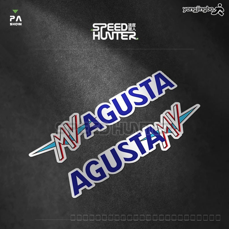 พร้อมสต็อก MV Agusta Agusta F3 F4 Brute สติ๊กเกอร์ติดมอเตอร์ไซค์เฉพาะกันน้ําสะท้อนแสงรูปลอก 08