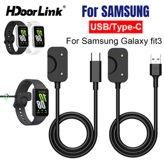 HdoorLink สําหรับ Samsung Galaxy Fit 3 SM-R390 สมาร์ทวอท์ช Dock อะแดปเตอร์ชาร์จ USB Type-C สายชาร์จ Power Charge