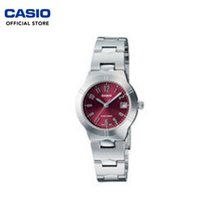 Casio (LTP-1241D-4A2DF) Silver Stainless Steel Strap Date Display Quartz Watch for Women
