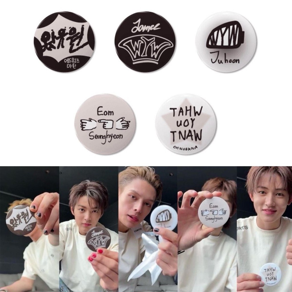 CORTIS เหมาะสําหรับ LUCKY DRAW CAN BADGEร่มยอดนิยม 58 มม.