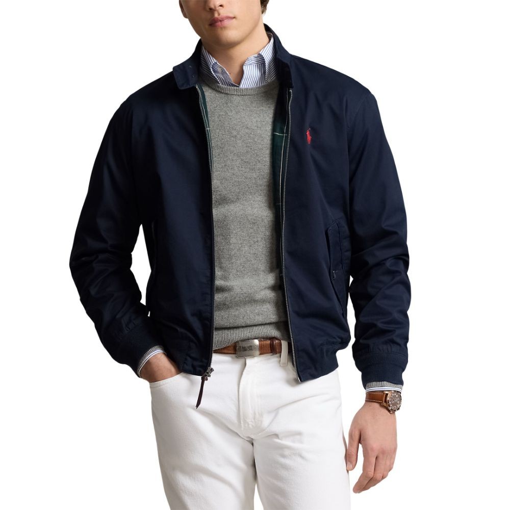 Polo Ralph Lauren เสื้อแจ็คเก็ตผู้ชาย Twill Jacket รุ่น MNPOOTW16021299 สีกรมท่า — صورة 2