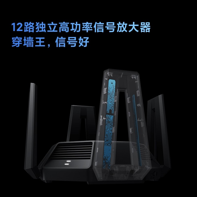 Xiaomi Router AX9000 ครัวเรือน Gigabit พอร์ต 5G Tri-Band อัตราไร้สาย wifi6 อพาร์ทเมนต์ขนาดใหญ่ผ่าน W