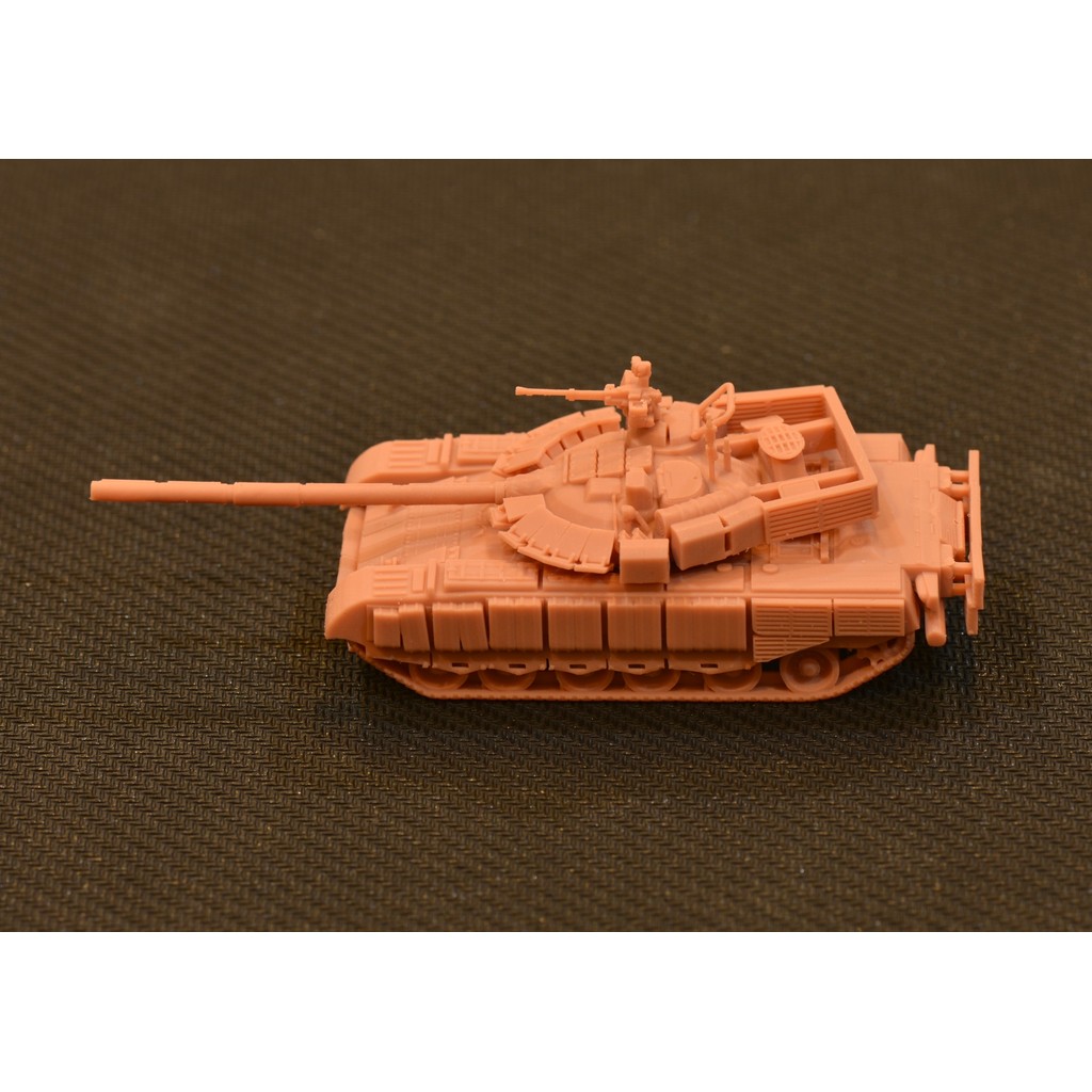 1/144 Light Curing Printing T-80BVM รถถังต่อสู้หลัก