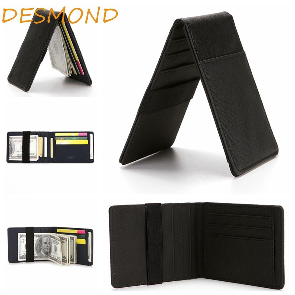 DESMOND Card Sleeves Minimalist Fashion Korean Card Holder Bag Protector Coins Pocket RFID Blocking 