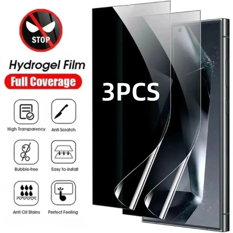 3 ชิ้น Hydrogel ป้องกันหน้าจอสําหรับ Oukitel WP36 WP35 WP200 P1 C60 C59 C58 C57s C57 C53 C1 Pro S An