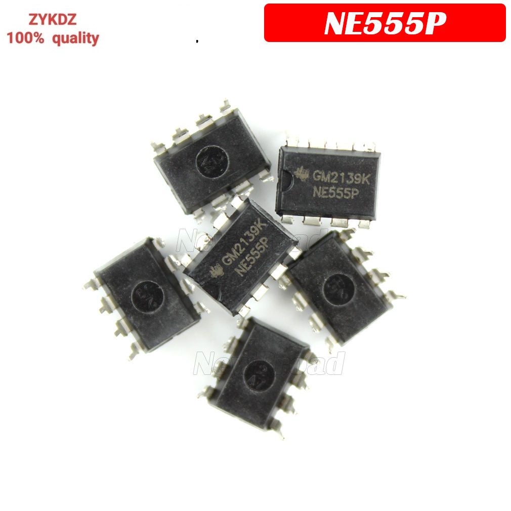 10PCS NE555P DIP8 NE555 DIP NE555N 555P DIP-8 IC ใหม่และต้นฉบับ