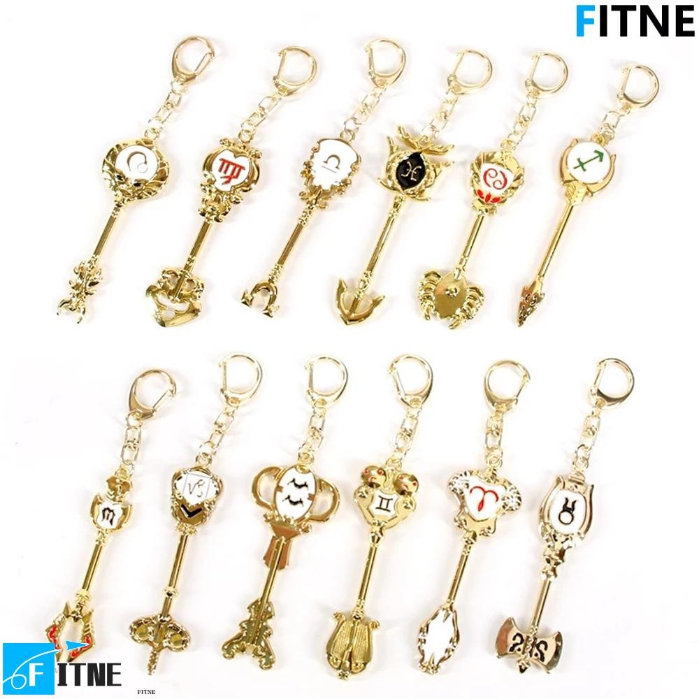 FITNE Fairy Tail การ์ตูน Zodiac Magician ของขวัญพวงกุญแจ