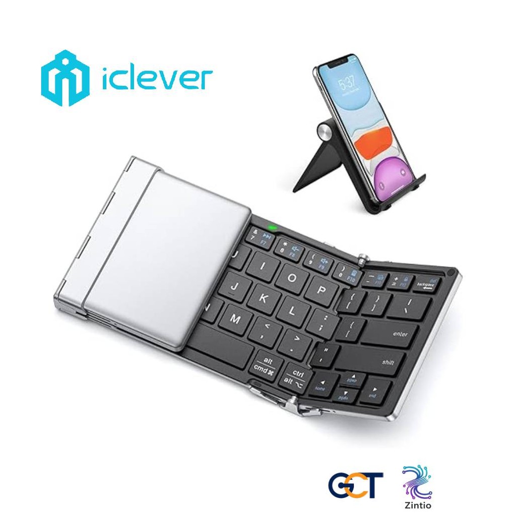 คีย์บอร์ดพับได้ iClever BK03 สุดยอดคู่หูสำหรับการทำงานและไลฟ์สไตล์ที่ไม่หยุดนิ่งของคุณ ประกันศูนย์ไท