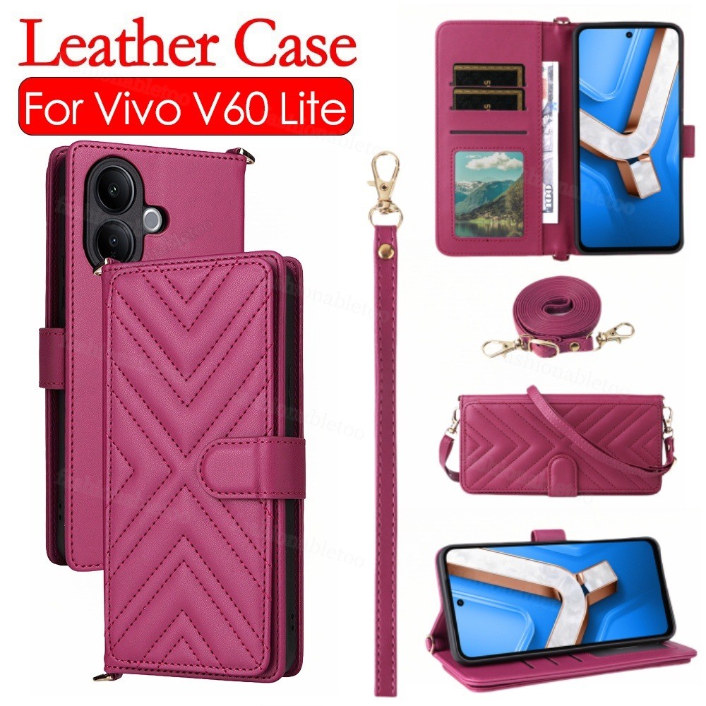 สําหรับVivoV60Lite 5Gหนังเคสโทรศัพท์สําหรับVivo V60 Lite V60Lite V 60 VivoV60 Lite VivoV60Lite 2025 