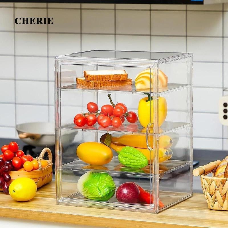 [Chery] Bakery Pastry Display Case ตู้โชว์ขนมปังใสสําหรับจัดเลี้ยง