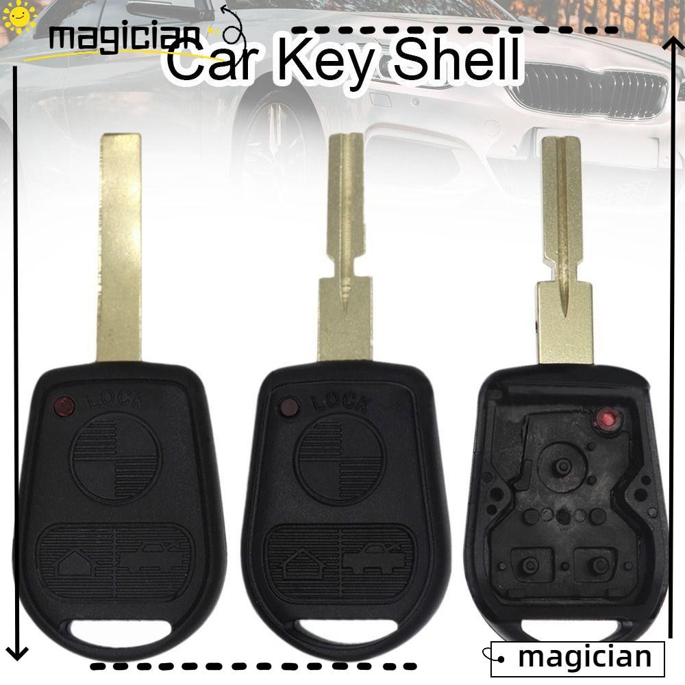 MAGICIAN กุญแจรถพลิกเปลี่ยนกุญแจ Fob ฝาครอบกุญแจรถสําหรับ BMW E31 E32 E34 E36 E38 E39 E46 Z3
