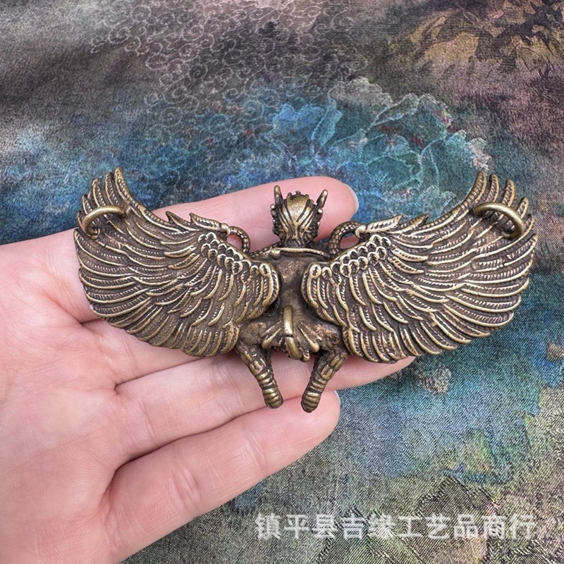 จี้ Dapeng ครุฑสร้อยคอผู้ชายผู้หญิงอุปกรณ์เสริม Wenwan เครื่องประดับจี้ทิเบตยี่ห้อ Dapengbird LYAJIE