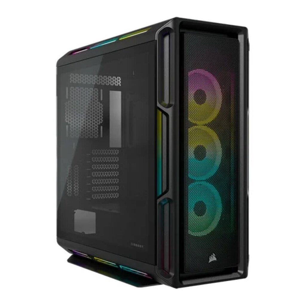 Corsair iCUE 5000T RGB Black Mid-Tower Tempered Glass Case