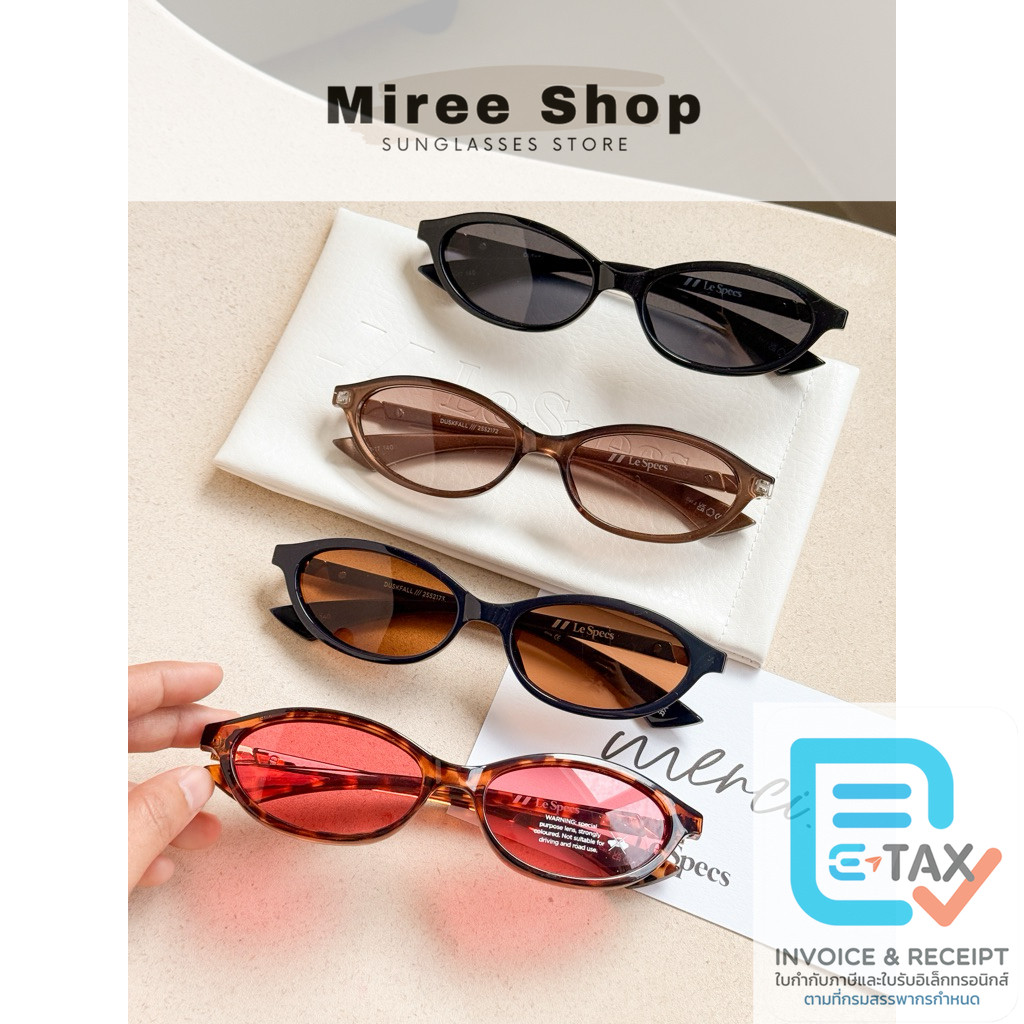 Le Specs Duskfall วงรีที่สวยเอาอยู่ทุกลุค ของแท้ ไม่ใช่ของหิ้วค่า - รูปที่ 3