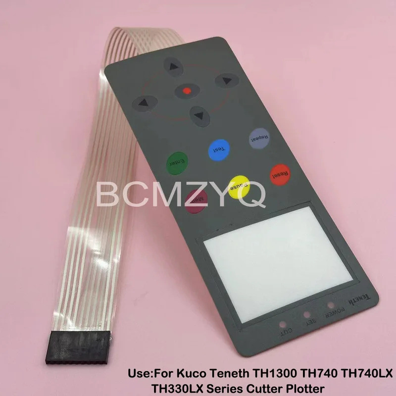 Kuco ตัดแผงควบคุมสําหรับ Kuco Teneth TH1300 TH740LX TH330LX เครื่องตัด Plotter ปุ่มแผงแป้นพิมพ์แผงปุ