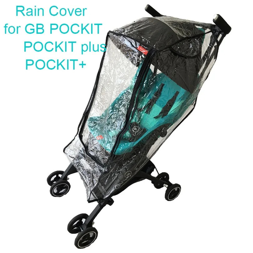 1:1 Tailor-made อุปกรณ์เสริมรถเข็นเด็กเสื้อกันฝน Rain Cover สําหรับ gb Pockit, gb Pockit Plus, gb Po
