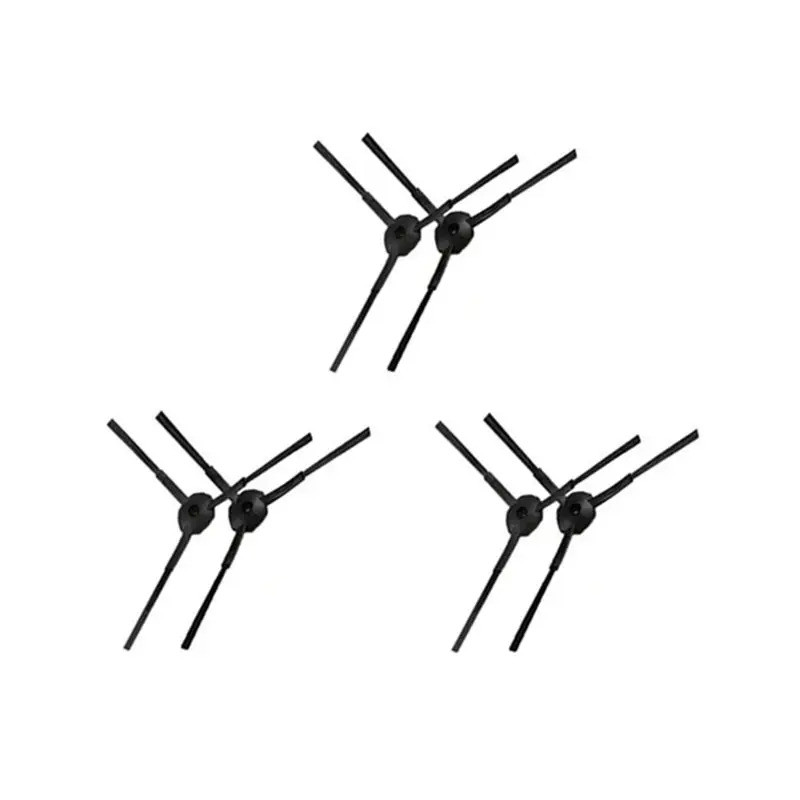 6 ชิ้นเครื่องดูดฝุ่นหุ่นยนต์แปรงด้านข้างสําหรับ ILIFE V4 เครื่องดูดฝุ่นหุ่นยนต์อะไหล่อุปกรณ์เสริมเปล