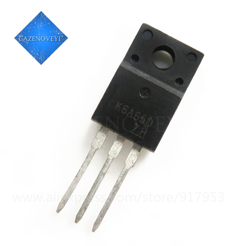 10 ชิ้น TK6A65D K6A65D TO-220 ชิปเดิมใหม่