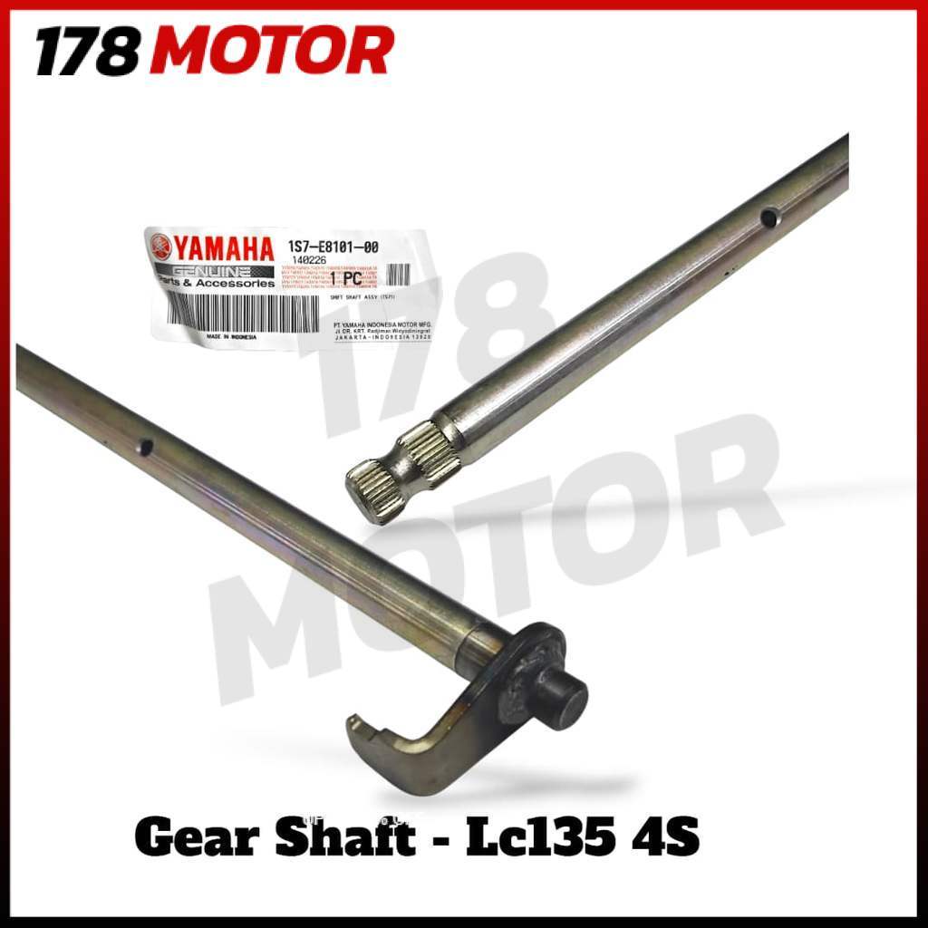 YAMAHA LC135 4S 135LC V1 - LC V8 GEAR SHAFT ASSY GEAR PEDAL SHAFT 1S7-E8101-00