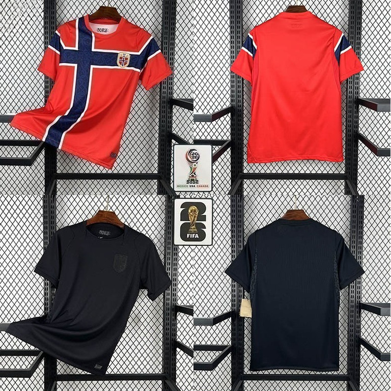 Fan Jersey World Cup 2026 NORWAY Home Away เสื้อฟุตบอล