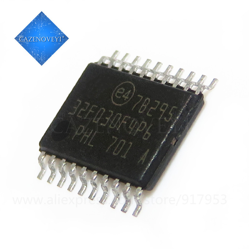 5 ชิ้น STM32F030F4P6TR STM32F030F4P6 32F030F4P6 TSSOP-20 ชิป