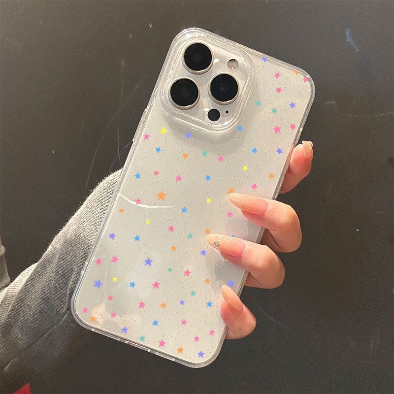 เคสโทรศัพท์สไตล์ INS สำหรับ iPhone 17 16 15 14 Pro Max 13 12 11 XR X XS Max 8Plus 7Plus กันตก กันรอยรอบเครื่อง