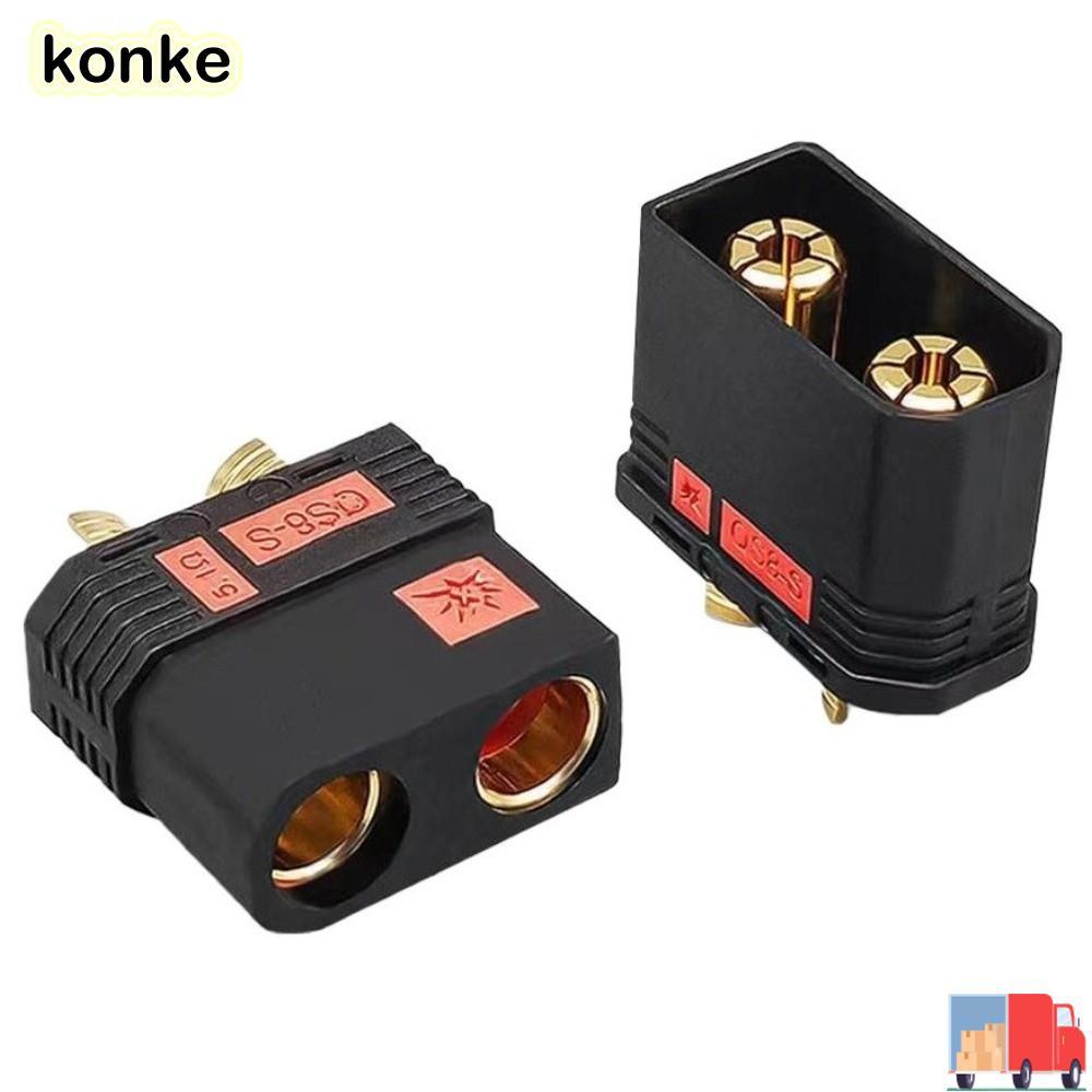 ขั้วต่อ KONKE QS8-S, ปลั๊กแบตเตอรี่ QS8P-S กระแสไฟสูงสีดํา, ชุดปลั๊ก QS8-S MF สําหรับรถรุ่น RC