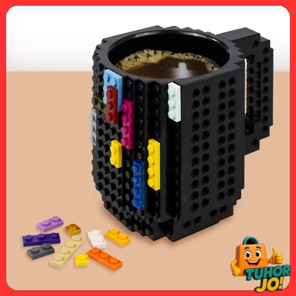 VKTECH LEGO Build-On Brick Toy Cup 350ml - 936SN