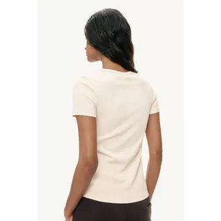H&M(เอชแอนด์เอ็ม) เสื้อยืดแบบมีลายถักริบ ผู้หญิง 1260556_14