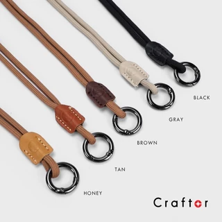 สายคล้องคอ ดีไซน์เรียบเท่ รุ่น N Stripe - Craftor