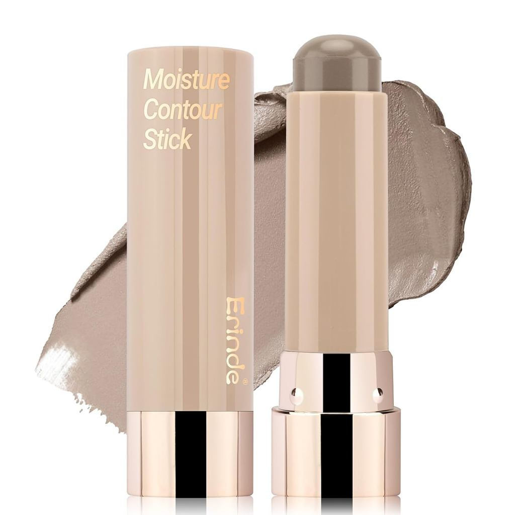 ErindeCoolTonedContourStickforFair,ขนาดใหญ่สีเทาสีน้ําตาลContourMakeupStick,oothBlendableMatteBronze