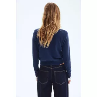 H&M(เอชแอนด์เอ็ม) เสื้อคลุมแขนยาวถักละเอียด Women Fine-knit cardigan 0579541_15