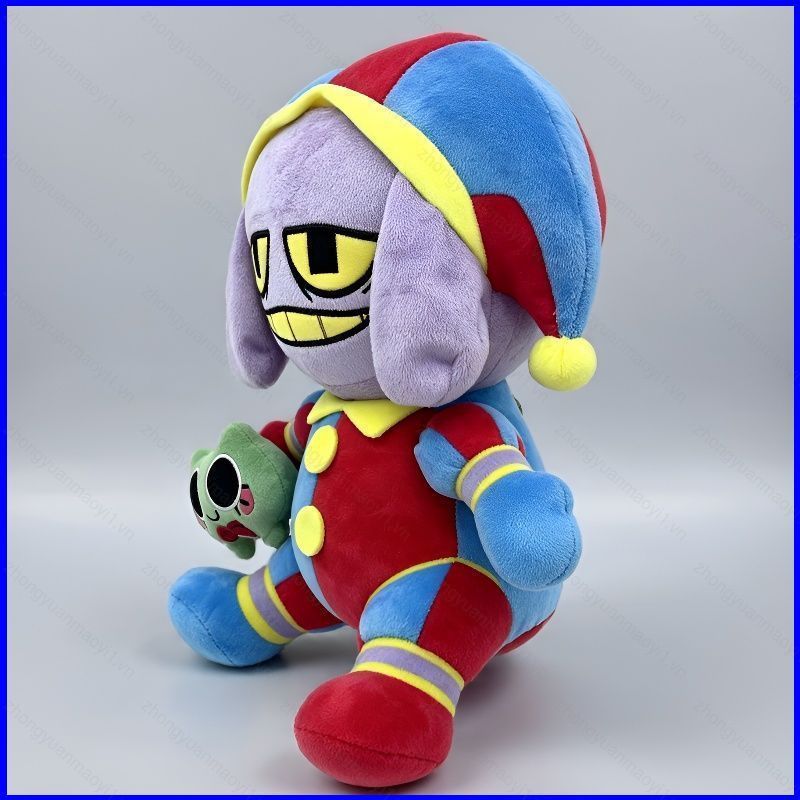 ZY1 The Amazing Digital Circus Pomni-Suit Jax Plushie สวมใส่ Pomni Clown ชุดตุ๊กตาตุ๊กตา YZ1
