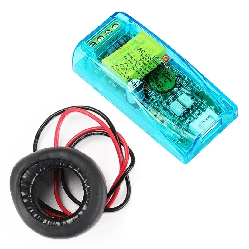 PZEM-004T 0-100A 80-260V AC ดิจิตอลมัลติฟังก์ชั่นเมตรวัตต์โวลต์ Amp Current Test โมดูลสําหรับ TTL CO