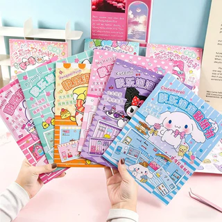 GeeToy สติกเกอร์การ์ตูนน่ารัก ทําเอง สร้างสรรค์หัตถกรรมสติกเกอร์รูปแบบน่ารักสติ๊กเกอร์ตกแต่งของเล่นเพื่อการศึกษาของขวัญสําหรับเด็ก