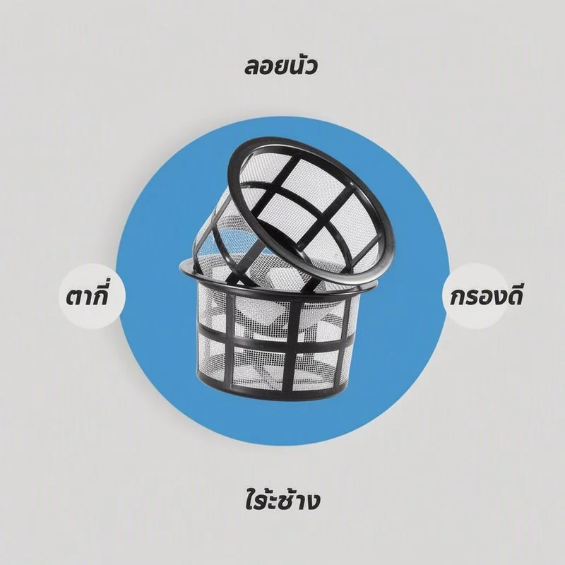 ตู้แยกลูกปลา กล่องแยกปลาป่วย ตาข่ายเพาะพันธุ์ปลา มีฟิลเตอร์ในตัว thumbnail 3