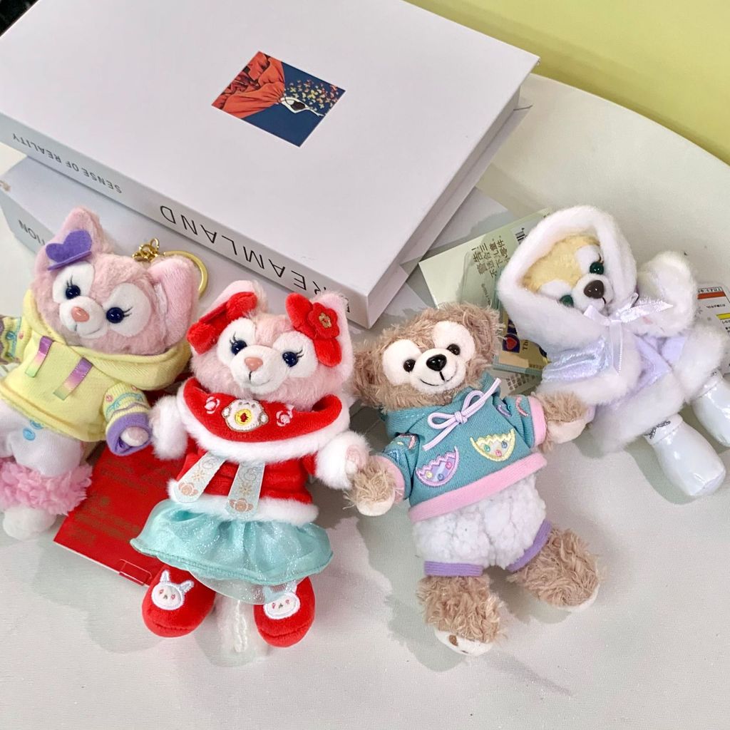 เค้กฤดูหนาว Duffy Bear Sweatshirt Bay ปีใหม่สไตล์ Bay ของขวัญวันเกิด [6.23 alj] ตุ๊กตาห้อยกระเป๋า