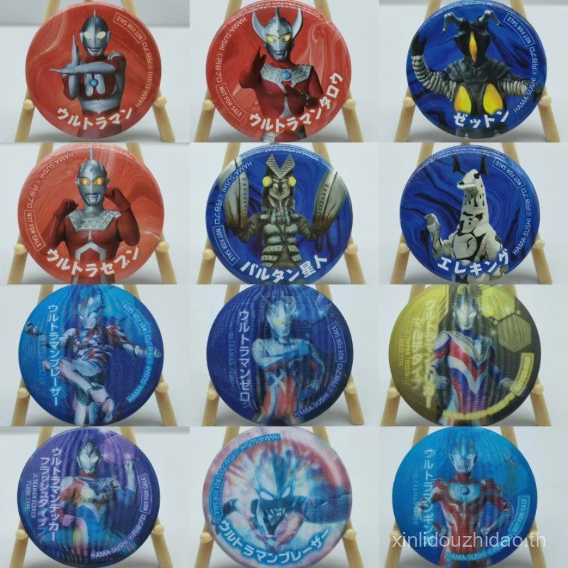 สินค้าใหม่ของแท้จํานวนมาก HAMA-SUSHI Japan Hamasushi Limited Tero Ultraman Bar Badge Valley IAEB