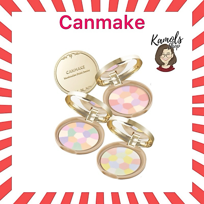 🇯🇵💫 CANMAKE Marshmallow Finish Powder ~Abloom~ แป้งโปร่งแสง 5 เฉดสี SPF19 PA++ ของแท้จากประเทศญี่ปุ่น