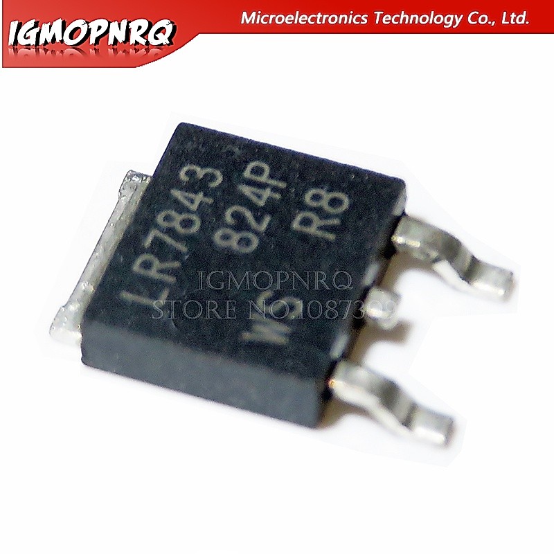 10 ชิ้น IRLR7843PBF IRLR7843 LR7843 TO252 ใหม่