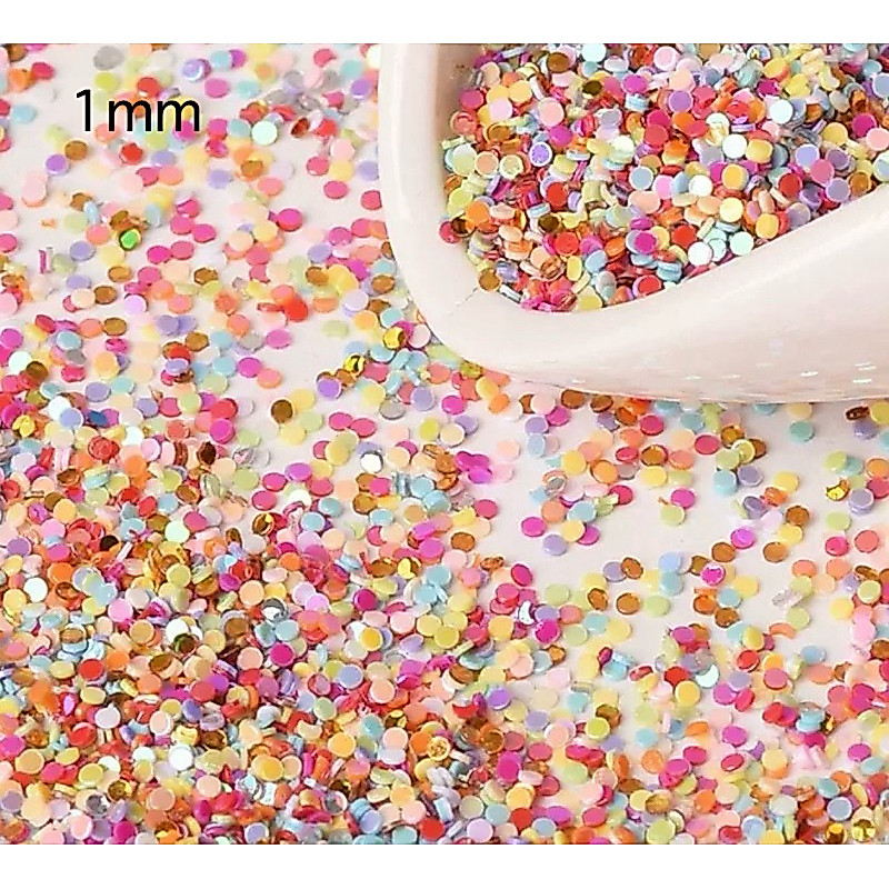 กลิตเตอร์mixสี กลิตเตอร์DIY