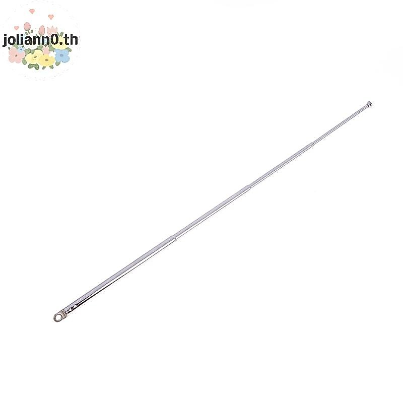 Joliann0 วิทยุทีวี DAB AM FM Universal พับความยาว 89 มม.และ Unfold 295 มม.ใหม่ 5273-5 ส่วนเปลี่ยน Telescopic Aerial เสาอากาศ th