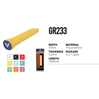 VICTOR กริปพันด้ามไม้แบดมินตัน รุ่น GR233
