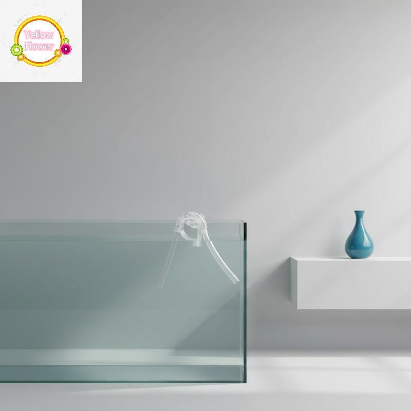 YellowFlower ถังปลา Air Tube Holder 3 5 10 Pas U รูปท่อน้ํา Fixing คลิปสําหรับ Aquarium Management T