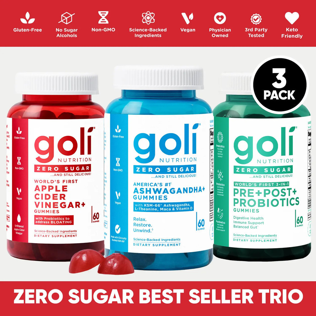 Zero Sugar Best-Selling 3-In-1 Product-The Worlds First 3-In-1 Prebiotics, Postbiotics, Probiotics, 