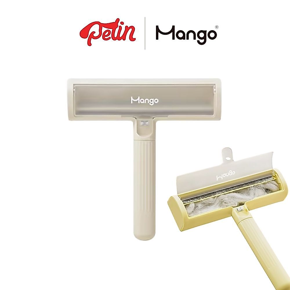 Mango แปรงเก็บขนแมว ลูกกลิ้งเก็บขน ไม่ใช้กาว แปรงเก็บขนสัตว์เลี้ยง