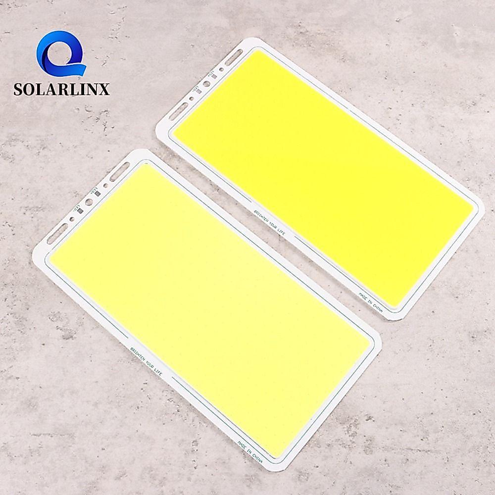 SOLARLINX ไฟน้ําท่วมแคมป์ปิ้ง, 100W 12V ไฟแผง LED ซังสว่างเป็นพิเศษ, คุณภาพสูงแสงสีขาวหลอดไฟบอร์ดซังโคมไฟคันเบ็ดสําหรับกลางแจ้ง